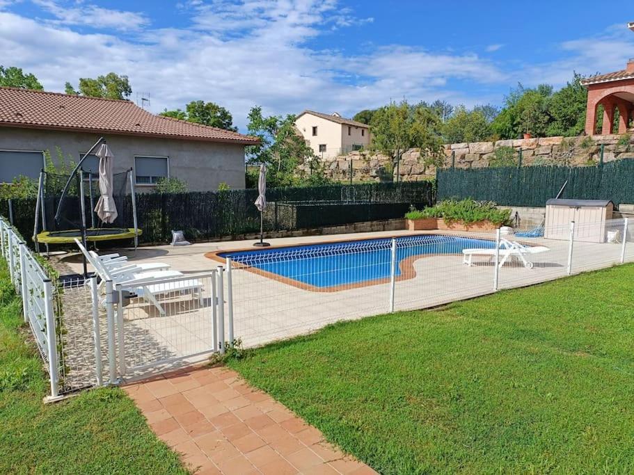 Casa Con Jardin Y Piscina Privada. Villa Santa Eulalia de Ronsaná Exteriör bild